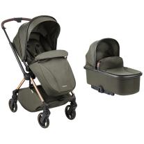 Бебешка комбинирана количка 2в1 Kikka Boo Lanah Army Green Изложена
