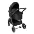 Комбинирана бебешка количка 3в1 Kikka Boo Ava Black