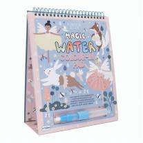 Книжка за рисуване с вода Floss & Rock, Magic Water, Балерини