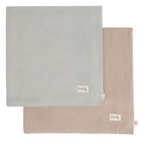 Комплект бебешки пелени Cotton Hug - Синьо, 70 х 70 cm, 2 броя