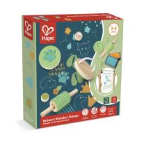 Комплект дървени печати Hape, Чудесата на природата