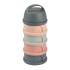 Контейнери за сухо мляко и снакс от 4 части BEABA, Grey/Pink