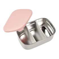 Кутия за храна от неръждаема стомана Beaba, Powder rose