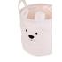Кош за съхранение 40x40x40 см CHILDHOME TEDDY бял