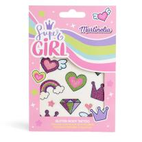Временни татуировки, Martinelia, Super Girl, 12 броя