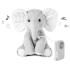 Мека играчка с успокояващи звуци Cloud B - Elliot Elephant On The Go Мека играчка с успокояващи звуци Cloud B - Elliot Elephant On The Go