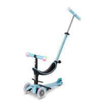 Детска тротинетка Micro Mini 2 Grow Deluxe Magic LED Blue