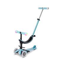 Детска тротинетка Micro Mini 2 Grow Deluxe Magic LED Blue