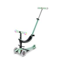 Детска тротинетка Micro Mini 2 Grow Deluxe Magic LED Mint