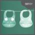 Babymoov Силиконови лигавници Bib'Isy 2 броя Зелени