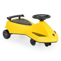 Кола Moni Lamborghini Swing Car Жълта