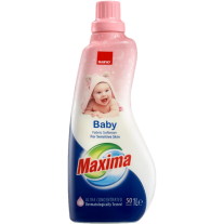 Омекотител Sano Maxima бейби Супер концентрат 50 пранета 1 l