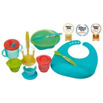 Стартов Комплект За Хранене Зелен Vital Baby
