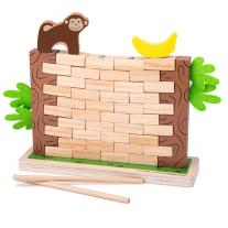 Bigjigs - Дървена игра за баланс и координация - Джунгла