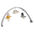 Бебешки шезлонг Nuna Leaf Grow Driftwood + дъга с играчки
