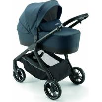 Комбинирана бебешка количка 2в1 Pali Pratic Blu Notte Изложена