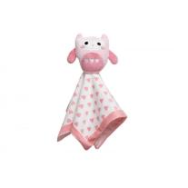 Играчка кърпичка Pearhead Owl pink