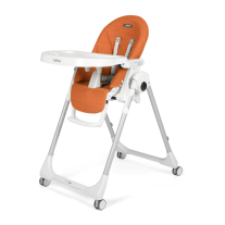 Столче за хранене Peg Perego Prima Pappa Follow Me Wonder Orange
