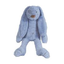 Плюшена играчка Happy Horse, Зайчето Richie, Тъмно синьо, 58 см