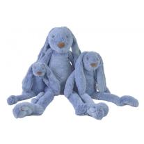 Плюшена играчка Happy Horse, Зайчето Richie, Тъмно синьо, 58 см