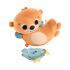 Плюшена сензорна играчка за игра по корем 2в1 Fisher Price, Видра