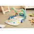 Проходилка с музикална подложка 2 в 1 Caretero Toyz - Синя Проходилка с музикална подложка 2 в 1 Caretero Toyz - Синя
