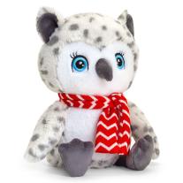 Коледни животни със шалче, 25 см, Keel Toys бухал
