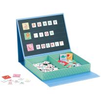 Магнитна книга-куфар, Букви, срички и думи на английски език Lelin Toys