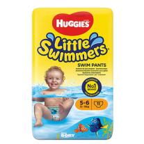 Huggies БАНСКИ ПЕЛЕНИ LITTLE SWIMMERS, РАЗМЕР 5-6, 12-18 КГ, 11 БРОЯ