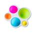 TOMY Fat Brain Toys Dimple Балончета, 6м+