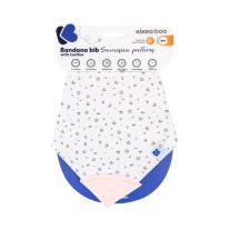 Лигавник-бандана с чесалка KIKKA BOO Savanna Pattern Pink