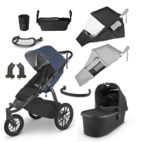 Бебешка количка за джогинг UPPABABY RIDGE REGGIE+ комплект аксесоари