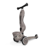 Детска тротинетка Scoot & Ride Highwaykick1 2 в 1 Brown Lines