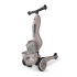Детска тротинетка Scoot & Ride Highwaykick1 2 в 1 Brown Lines