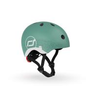 Детска каска Scoot & Ride Reflective Forest XXS-S