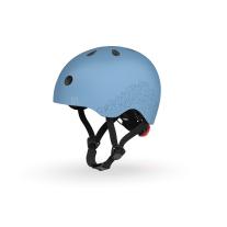 Детска каска Scoot & Ride Reflective Steel XXS-S
