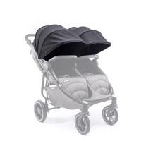 Сенник за количка за близнаци Baby Monsters Easy Twin 4, Black