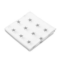Муселинова Пелена 70X80 Sensillo Сиви Звезди