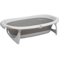 Сгъваема бебешка вана Vital Baby - Hygiene, сива/бяла