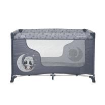 Сгъваема кошара на 1 ниво Lorelli - Moonlight, Cool grey pandas