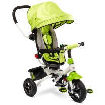 Сгъваема триколка Caretero Toyz - Wroom, зелена