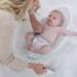 Нехлъзгаща се подложка за къпане Shnuggle White