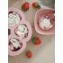 Силиконова форма за замразяване на бебешка храна BEABA, 6х150 мл, Old Pink