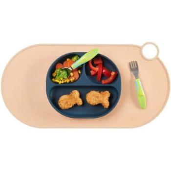 Силиконова противоплъзгаща постелка за хранене Vital Baby - 49 х 24.5 cm