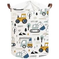 Кошница за съхранение на играчки, с шнур Sipo 43 L, мини коли 