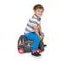 Забавен детски куфар за багаж TRUNKI Pirat Pedro