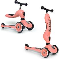Детска тротинетка Scoot & Ride Highwaykick1 2 в 1 Праскова