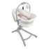Мултифункционален шезлонг 4 в 1 Chicco Baby Hug Air White snow