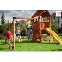 Дървена детска площадка Fungoo JOY+MOVE+STEP ON+FREE TIME 