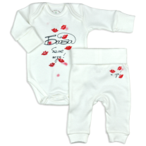 For babies Сет бебешко боди с потури